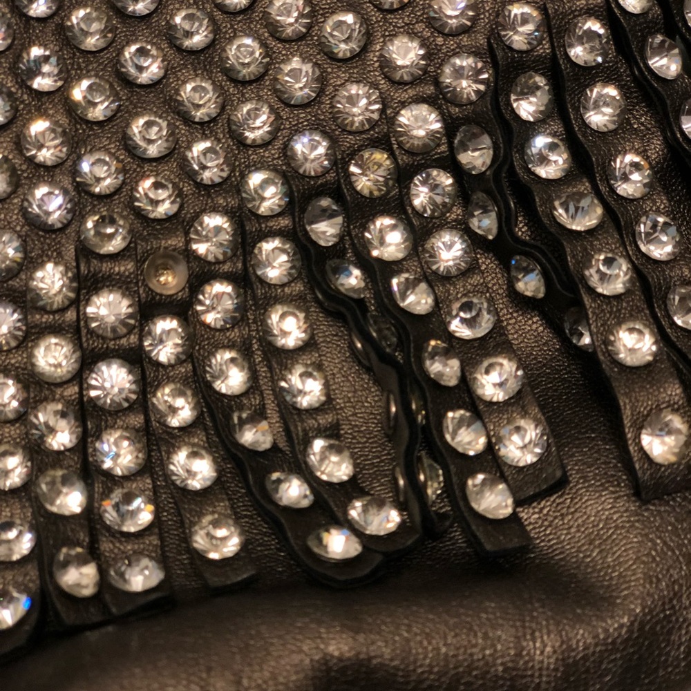 Clutch with Rhinestones - Picture 2 of 5